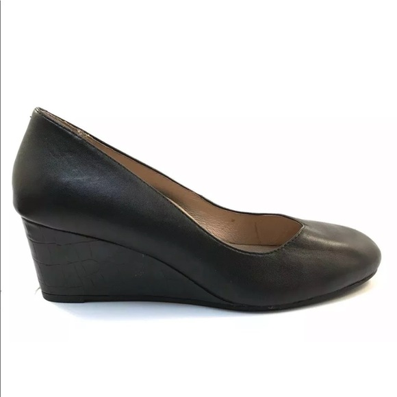 vionic antonia womens leather wedge